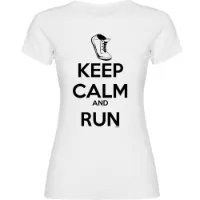 Kruskis Keep Calm And Run Kurzarm-t-shirt female Kruskis Keep Calm And Run Kurzarm-t-shirt female