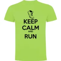 Kruskis Keep Calm And Run Kurzarm-t-shirt male Kruskis Keep Calm And Run Kurzarm-t-shirt male