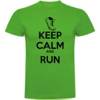 Kruskis Keep Calm And Run Kurzarm-t-shirt male Kruskis Keep Calm And Run Kurzarm-t-shirt male