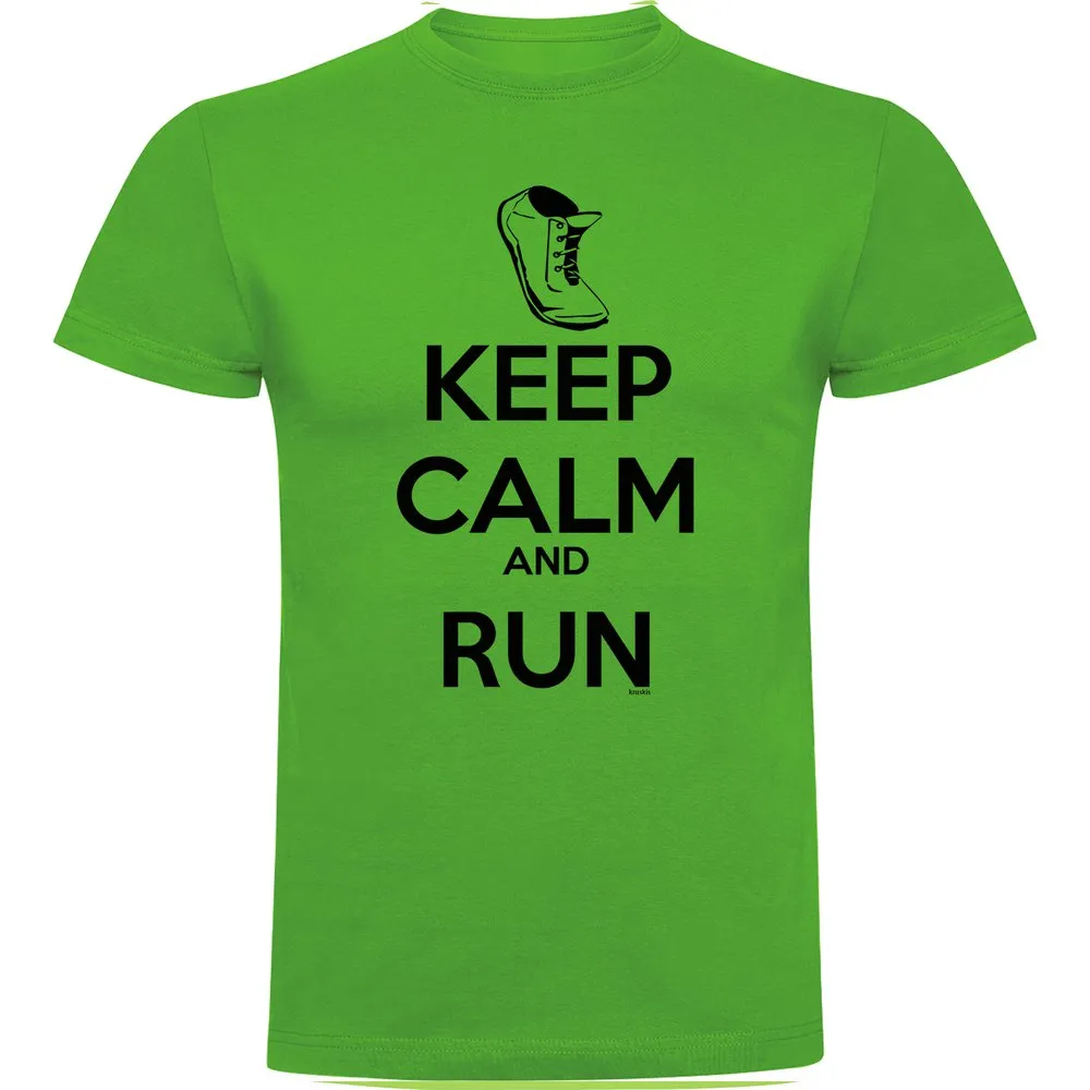 Kruskis Keep Calm And Run Kurzarm-t-shirt male Kruskis Keep Calm And Run Kurzarm-t-shirt male
