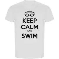 Kruskis Keep Calm And Swim Eco Kurzarm-t-shirt male Kruskis Keep Calm And Swim Eco Kurzarm-t-shirt male
