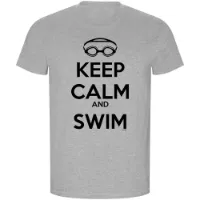 Kruskis Keep Calm And Swim Eco Kurzarm-t-shirt male Kruskis Keep Calm And Swim Eco Kurzarm-t-shirt male