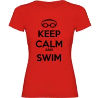 Kruskis Keep Calm And Swim Kurzarm-t-shirt male