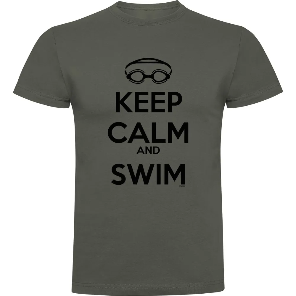 Kruskis Keep Calm And Swim Kurzarm-t-shirt male