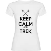 Kruskis Keep Calm And Trek Kurzarm-t-shirt