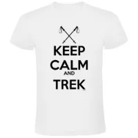 Kruskis Keep Calm And Trek Kurzarm-t-shirt Kruskis Keep Calm And Trek Kurzarm-t-shirt