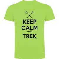 Kruskis Keep Calm And Trek Kurzarm-t-shirt