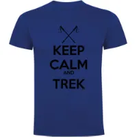 Kruskis Keep Calm And Trek Kurzarm-t-shirt Kruskis Keep Calm And Trek Kurzarm-t-shirt