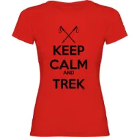 Kruskis Keep Calm And Trek Kurzarm-t-shirt Kruskis Keep Calm And Trek Kurzarm-t-shirt