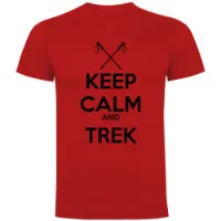 Kruskis Keep Calm And Trek Kurzarm-t-shirt