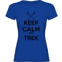 Kruskis Keep Calm And Trek Kurzarm-t-shirt Kruskis Keep Calm And Trek Kurzarm-t-shirt