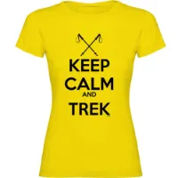 Kruskis Keep Calm And Trek Kurzarm-t-shirt Kruskis Keep Calm And Trek Kurzarm-t-shirt