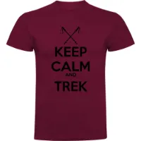 Kruskis Keep Calm And Trek Kurzarm-t-shirt Kruskis Keep Calm And Trek Kurzarm-t-shirt