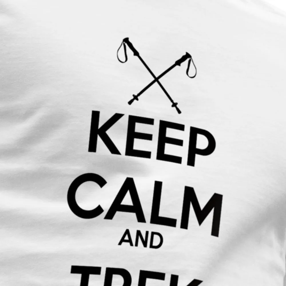 Kruskis Keep Calm And Trek Kurzarm-t-shirt Kruskis Keep Calm And Trek Kurzarm-t-shirt
