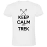 Kruskis Keep Calm And Trek Kurzarm-t-shirt