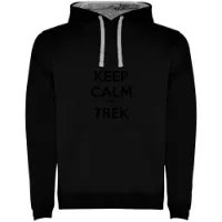 Kruskis Keep Calm And Trek Two-colour Kapuzenpullover Kruskis Keep Calm And Trek Two-colour Kapuzenpullover