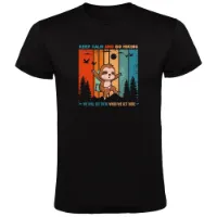Kruskis Keep Calm Sloth Kurzarm-t-shirt