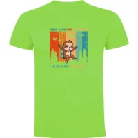 Kruskis Keep Calm Sloth Kurzarm-t-shirt Kruskis Keep Calm Sloth Kurzarm-t-shirt