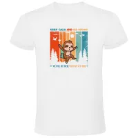 Kruskis Keep Calm Sloth Kurzarm-t-shirt Kruskis Keep Calm Sloth Kurzarm-t-shirt