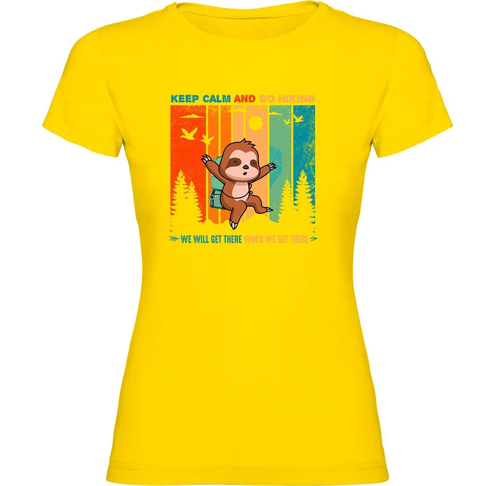 Kruskis Keep Calm Sloth Kurzarm-t-shirt Kruskis Keep Calm Sloth Kurzarm-t-shirt
