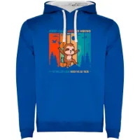 Kruskis Keep Calm Sloth Two-colour Kapuzenpullover Kruskis Keep Calm Sloth Two-colour Kapuzenpullover