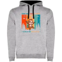 Kruskis Keep Calm Sloth Two-colour Kapuzenpullover Kruskis Keep Calm Sloth Two-colour Kapuzenpullover