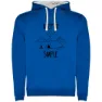 Royal blue / white