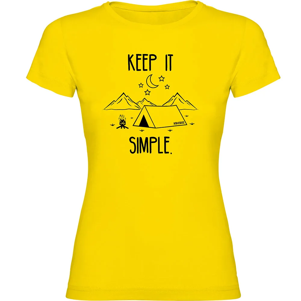 Kruskis Keep It Simple Kurzarm-t-shirt Kruskis Keep It Simple Kurzarm-t-shirt