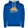 Royal blue / white