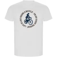 Kruskis Life Is Like Riding Eco Kurzarm-t-shirt Kruskis Life Is Like Riding Eco Kurzarm-t-shirt