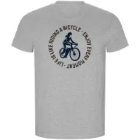 Kruskis Life Is Like Riding Eco Kurzarm-t-shirt Kruskis Life Is Like Riding Eco Kurzarm-t-shirt