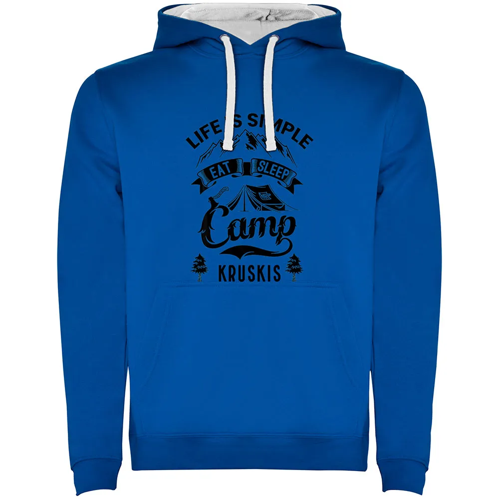 Kruskis Life Is Simple Kapuzenpullover Kruskis Life Is Simple Kapuzenpullover