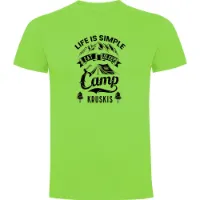 Kruskis Life Is Simple Kurzarm-t-shirt Kruskis Life Is Simple Kurzarm-t-shirt