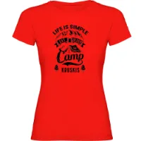 Kruskis Life Is Simple Kurzarm-t-shirt Kruskis Life Is Simple Kurzarm-t-shirt
