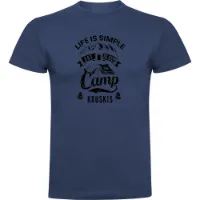 Kruskis Life Is Simple Kurzarm-t-shirt