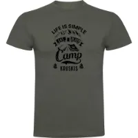 Kruskis Life Is Simple Kurzarm-t-shirt Kruskis Life Is Simple Kurzarm-t-shirt
