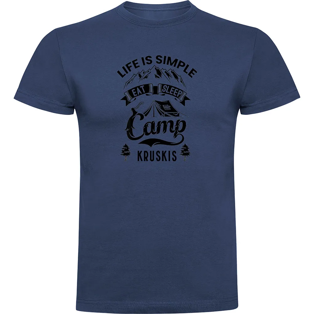 Kruskis Life Is Simple Kurzarm-t-shirt Kruskis Life Is Simple Kurzarm-t-shirt