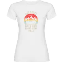 Kruskis Life Rocks Kurzarm-t-shirt Kruskis Life Rocks Kurzarm-t-shirt