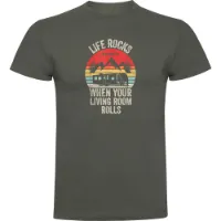 Kruskis Life Rocks Kurzarm-t-shirt Kruskis Life Rocks Kurzarm-t-shirt