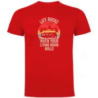 Kruskis Life Rocks Kurzarm-t-shirt Kruskis Life Rocks Kurzarm-t-shirt