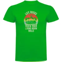 Kruskis Life Rocks Kurzarm-t-shirt Kruskis Life Rocks Kurzarm-t-shirt