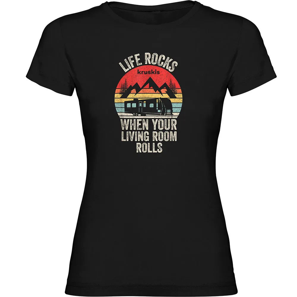 Kruskis Life Rocks Kurzarm-t-shirt Kruskis Life Rocks Kurzarm-t-shirt