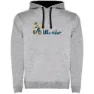Heather grey / black