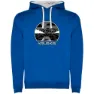 Royal blue / white