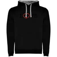 Kruskis Love Two-colour Kapuzenpullover Kruskis Love Two-colour Kapuzenpullover