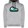Heather grey / black