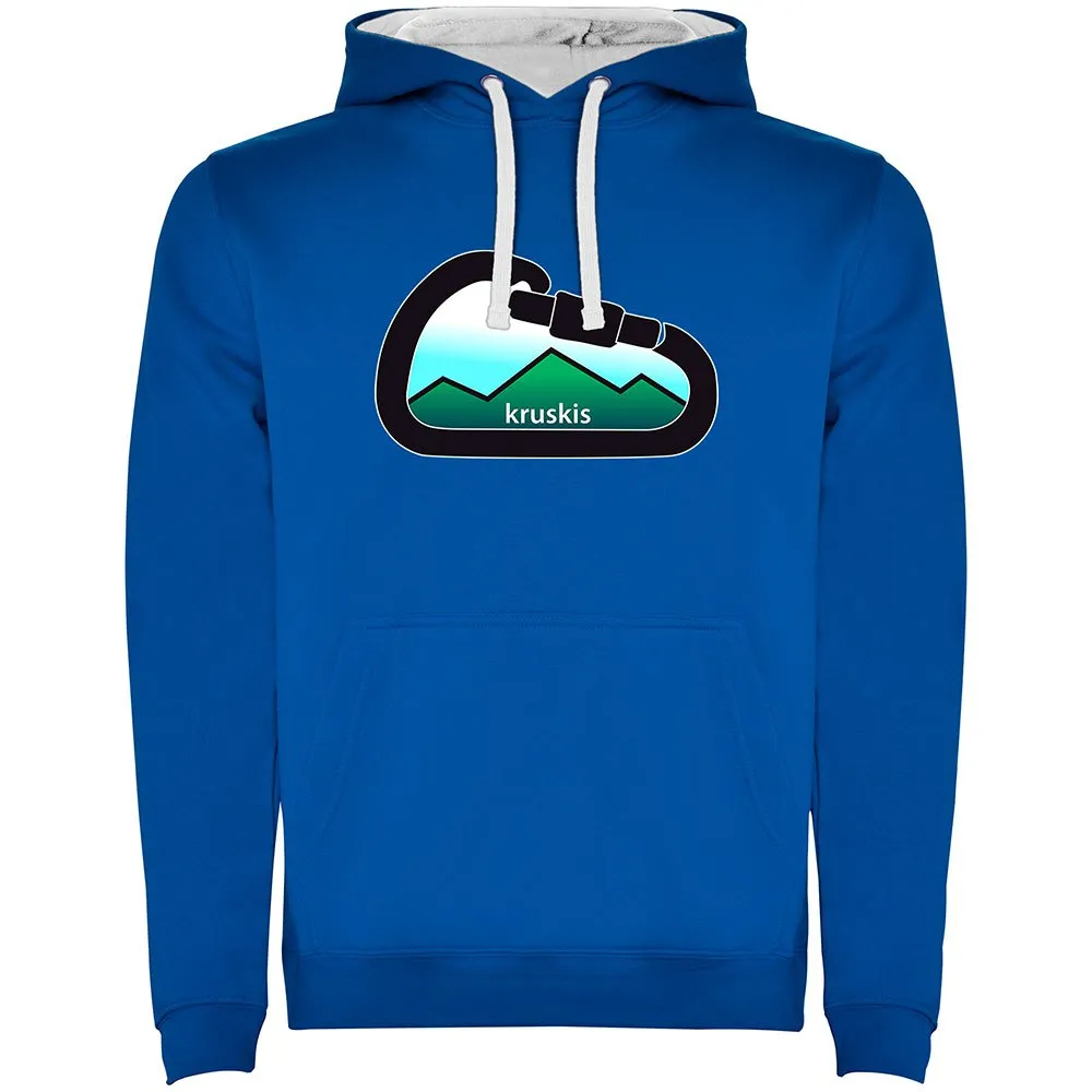 Kruskis Mountain Carabiner Two-colour Kapuzenpullover Kruskis Mountain Carabiner Two-colour Kapuzenpullover