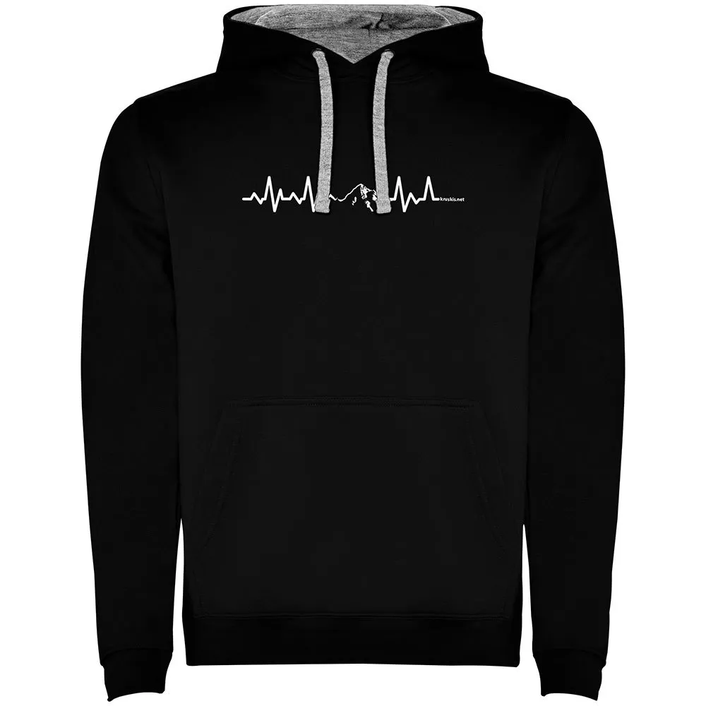 Kruskis Mountain Heartbeat Two-colour Kapuzenpullover Kruskis Mountain Heartbeat Two-colour Kapuzenpullover