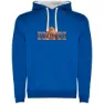 Royal blue / white