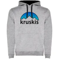 Kruskis Mountain Silhouette Two-colour Kapuzenpullover Kruskis Mountain Silhouette Two-colour Kapuzenpullover